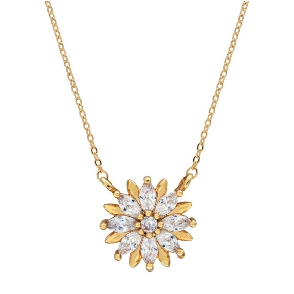 ALICIA BONNIE • Gold Blooming Necklace - Picture 1 of 5